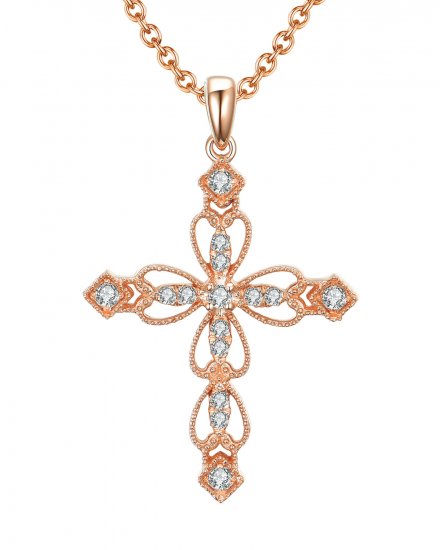 CROSS DIAMOND PENDANT (TP1985)