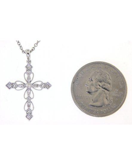 CROSS DIAMOND PENDANT (TP1985)