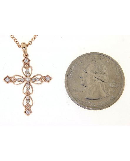 CROSS DIAMOND PENDANT (TP1985)