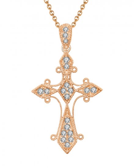 CROSS DIAMOND PENDANT (TP1986)