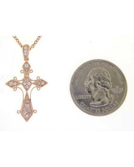 CROSS DIAMOND PENDANT (TP1986)
