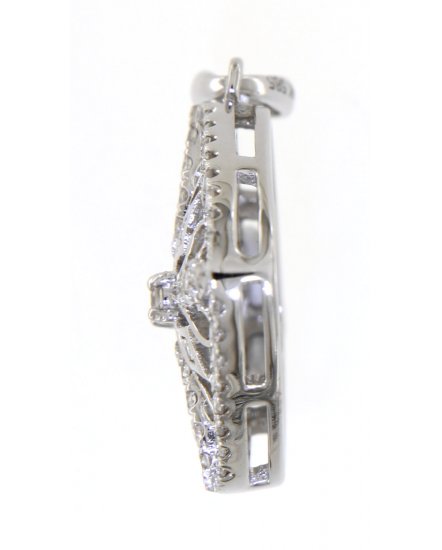 RHOMBUS STYLE DIAMOND PENDANT (TP1989)