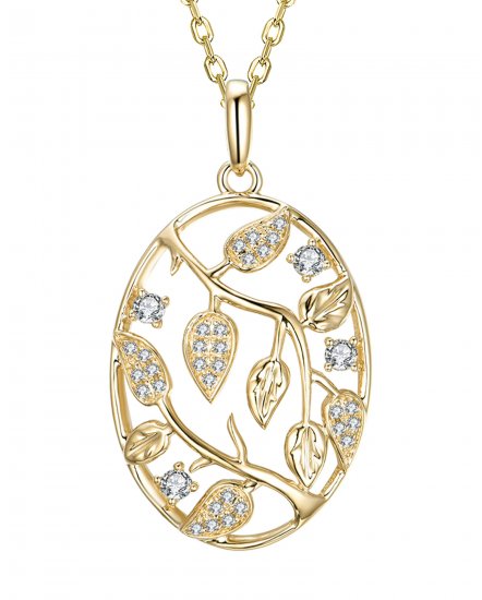 OVAL STYLE DIAMOND PENDANT (TP1997)
