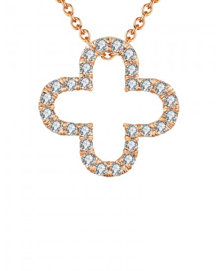 CLOVER STYLE DIAMOND PENDANT (TP2001)