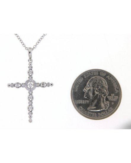 CROSS DIAMOND PENDANT (TP2007)