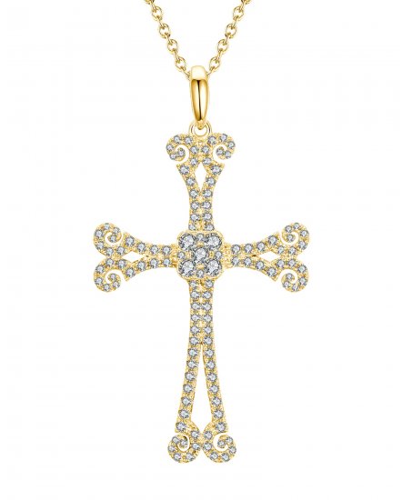 CROSS DIAMOND PENDANT (TP2009)