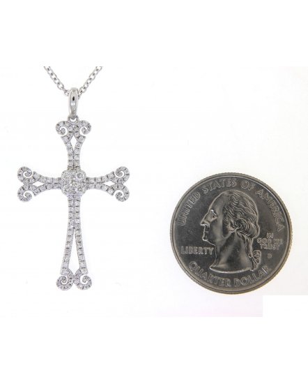 CROSS DIAMOND PENDANT (TP2009)
