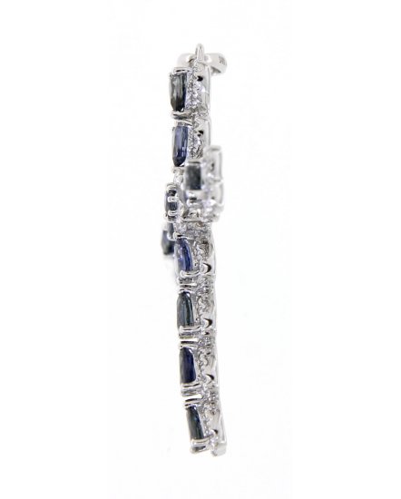 CROSS SAPPHIRE DIAMOND PENDANT (TP2012)