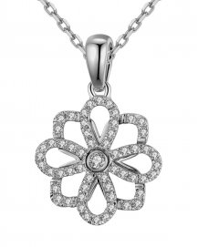 FLORAL STYLE DIAMOND PENDANT (TP2014)