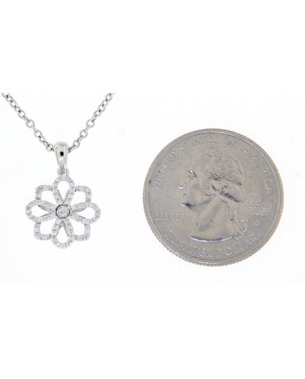 FLORAL STYLE DIAMOND PENDANT (TP2014)