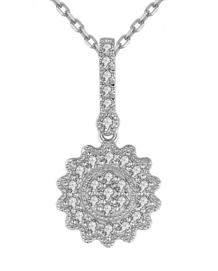 FLORAL STYLE DIAMOND PENDANT (TP2016)