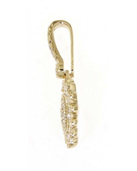 FLORAL STYLE DIAMOND PENDANT (TP2016)