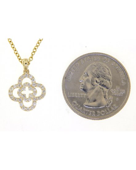 CLOVER STYLE DIAMOND PENDANT (TP2017)