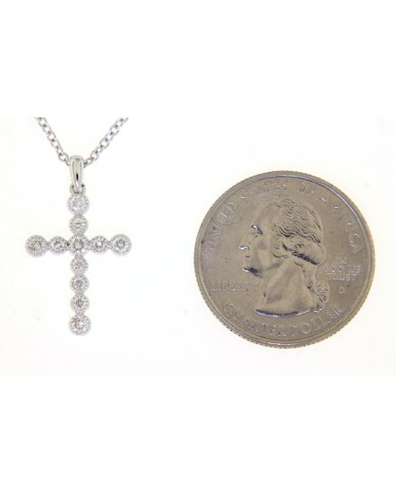 CROSS DIAMOND PENDANT (TP2025)