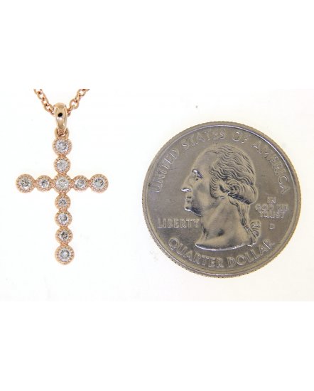 CROSS DIAMOND PENDANT (TP2025)