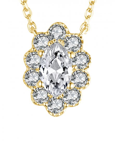 MARQUISE DIAMOND PENDANT (TP2029)