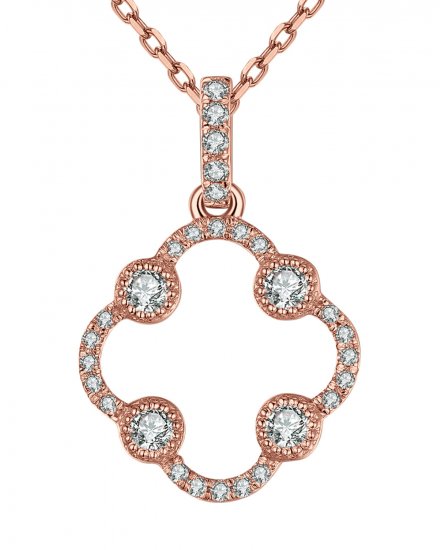 CLOVER STYLE DIAMOND PENDANT (TP2033)