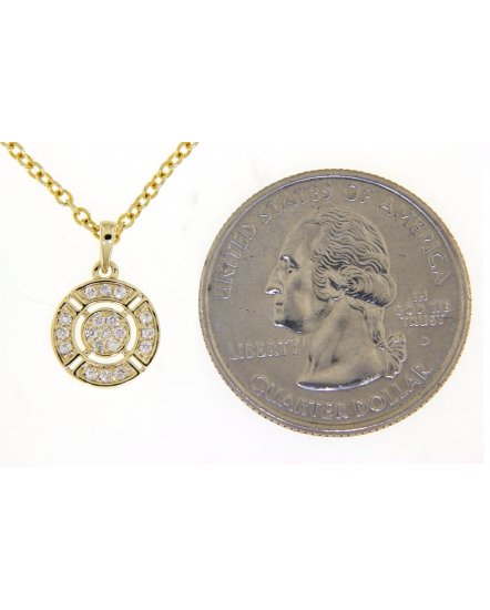 ROUND DIAMOND PENDANT (TP2037)