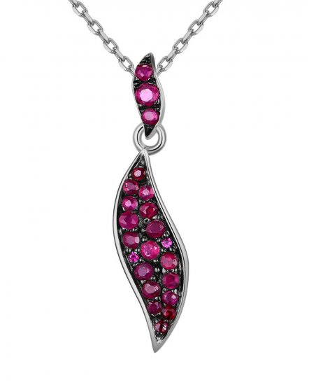 LEAF STYLE DIAMOND PENDANT (TP2040)