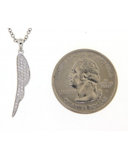 WING DIAMOND PENDANT (TP2044)