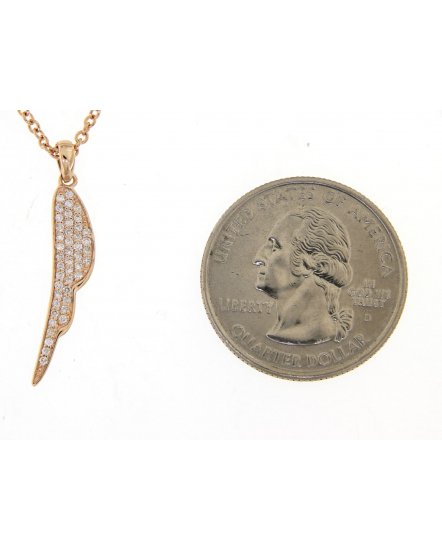 WING DIAMOND PENDANT (TP2044)