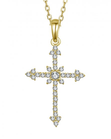 CROSS DIAMOND PENDANT (TP2048)