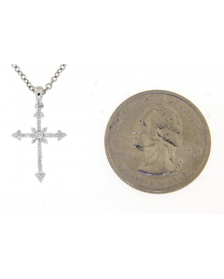 CROSS DIAMOND PENDANT (TP2048)