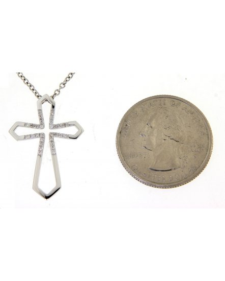 CROSS DIAMOND PENDANT (TP2050)