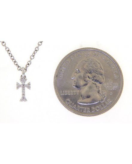 CROSS DIAMOND PENDANT (TP2051)