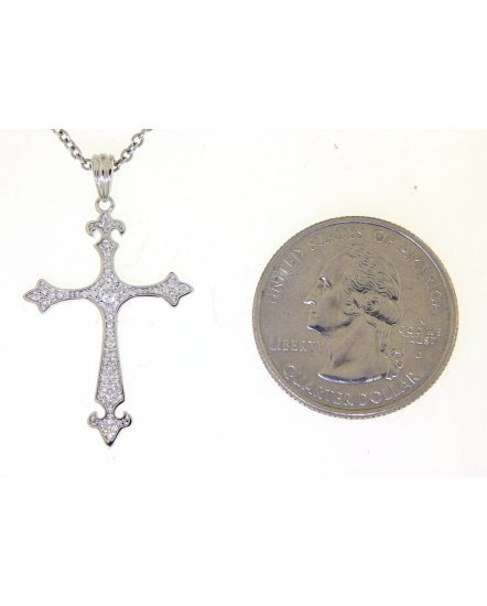 CROSS DIAMOND PENDANT (TP2054)