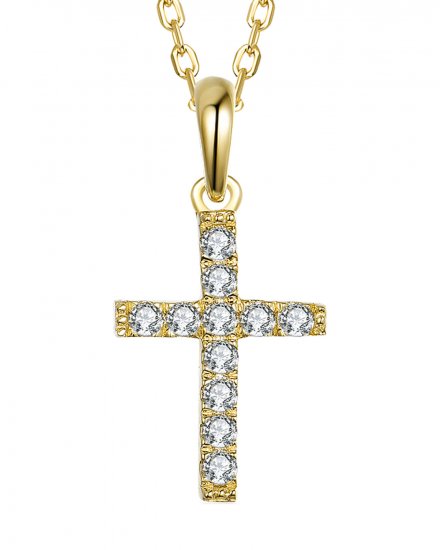 CROSS DIAMOND PENDANT (TP2055)