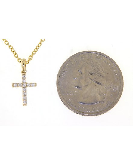 CROSS DIAMOND PENDANT (TP2055)