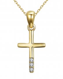 CROSS DIAMOND PENDANT (TP2058)