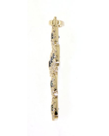 CROSS SAPPHIRE DIAMOND PENDANT (TP2060)