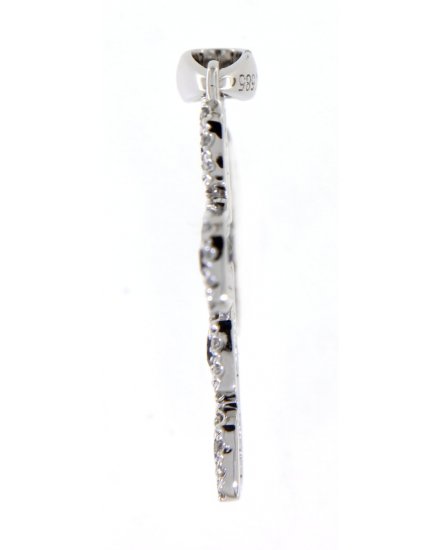 CROSS SAPPHIRE DIAMOND PENDANT (TP2060)