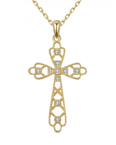 CROSS DIAMOND PENDANT (TP2065)