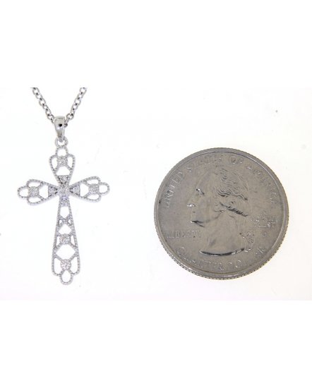 CROSS DIAMOND PENDANT (TP2065)