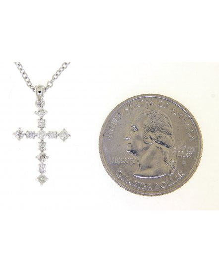 CROSS DIAMOND PENDANT  (TP2067)