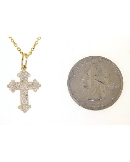 CROSS DIAMOND PENDANT (TP2071)