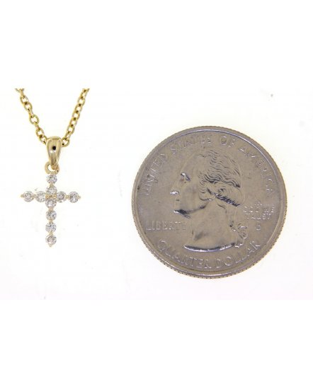 CROSS DIAMOND PENDANT (TP2072)