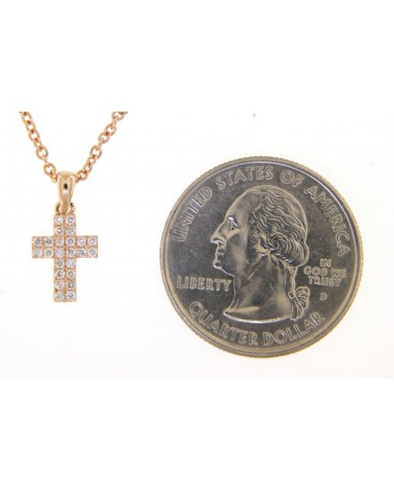 CROSS DIAMOND PENDANT (TP2073)