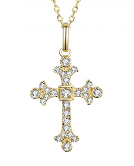 CROSS DIAMOND PENDANT (TP2075)