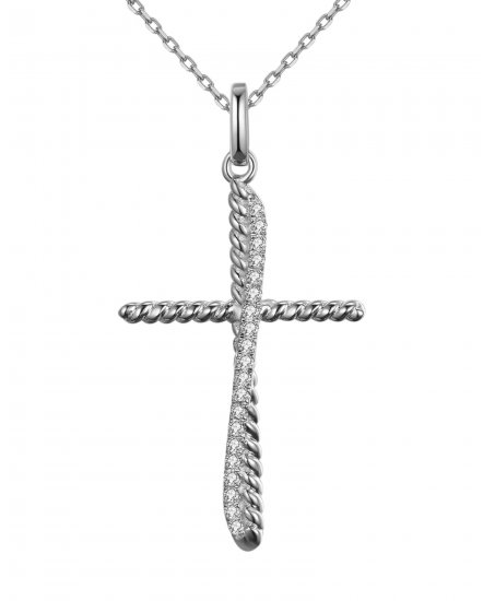 CROSS DIAMOND PENDANT (TP2076)