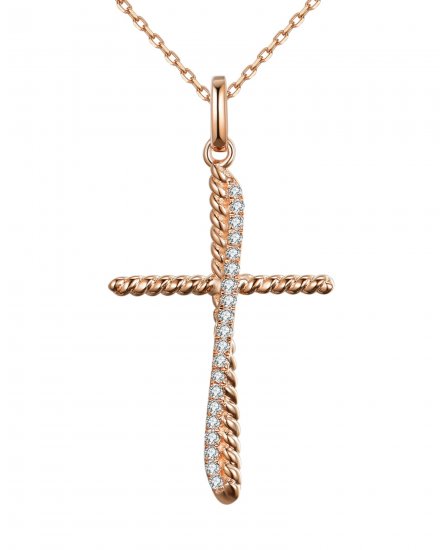 CROSS DIAMOND PENDANT (TP2076)