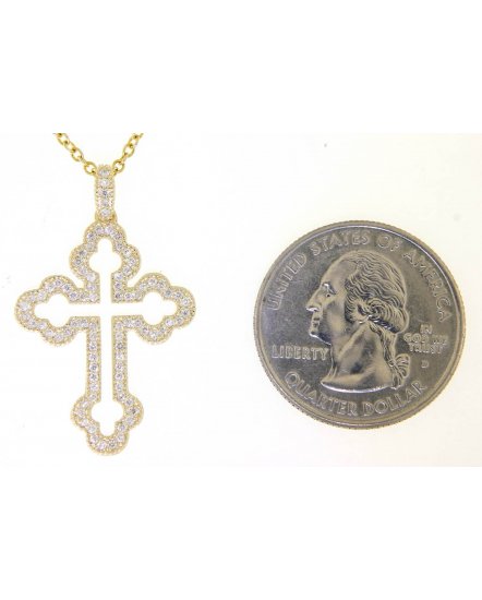 CROSS DIAMOND PENDANT (TP2078)