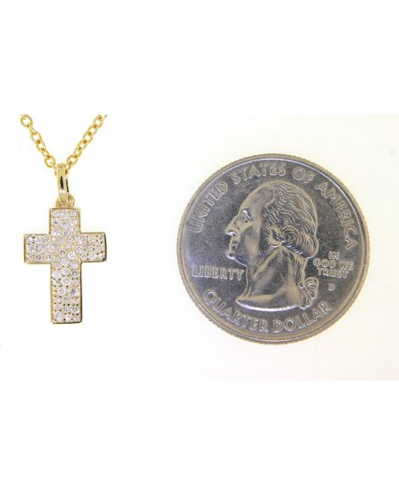 CROSS DIAMOND PENDANT (TP2080)