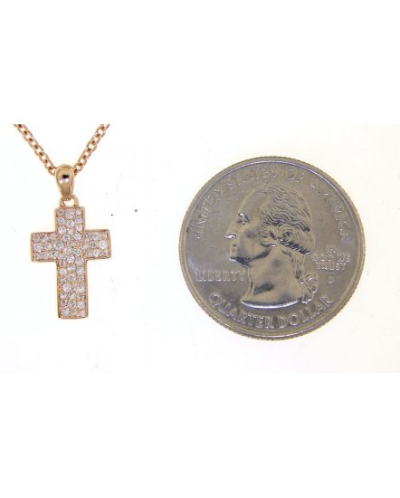 CROSS DIAMOND PENDANT (TP2080)