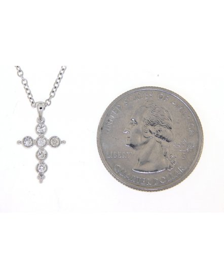 CROSS DIAMOND PENDANT (TP2081)