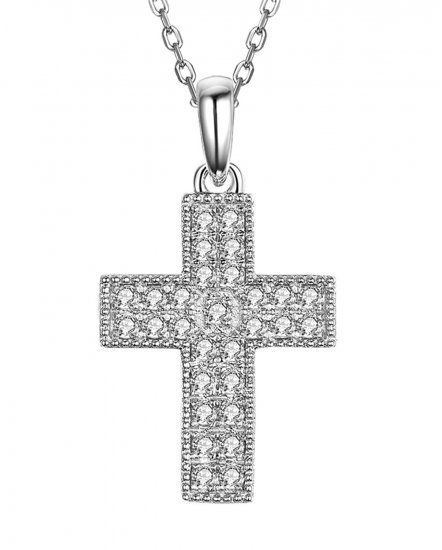 CROSS DIAMOND PENDANT (TP2082)