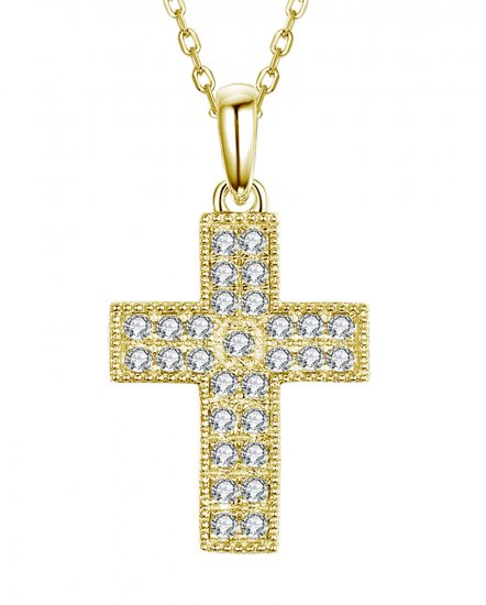 CROSS DIAMOND PENDANT (TP2082)